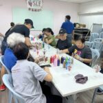 RASG Fluid Painting Bear Keychain Workshop